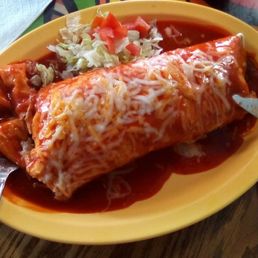 ChaChi's Downtown signature dishes Burrito SupremeChile Con Carne BurritoChicken Taco Plate